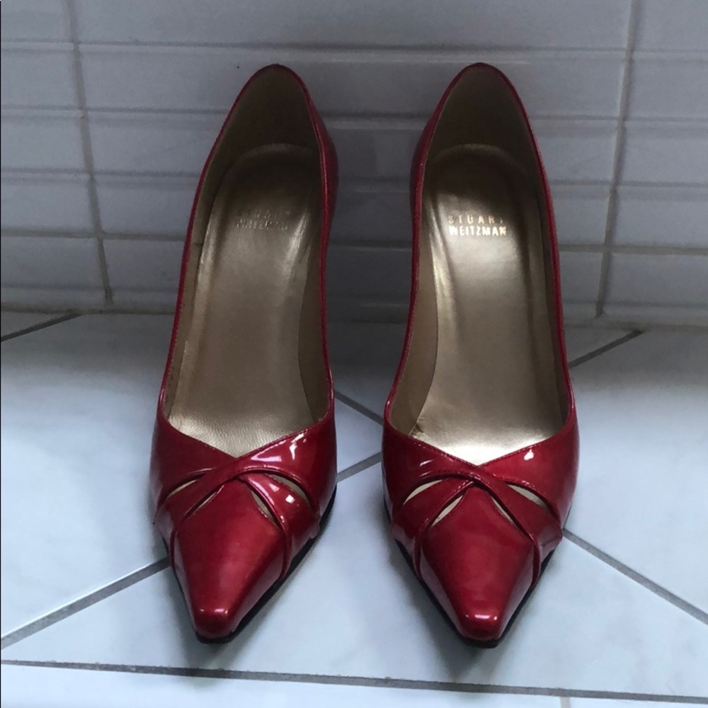 Red Stuart Weitzman